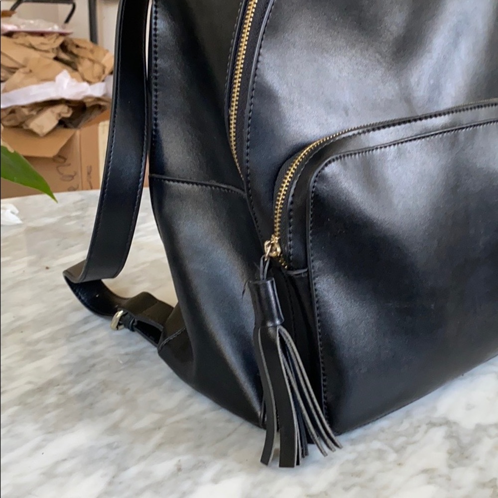 Leather Mini Backpack - Picture 5 of 10